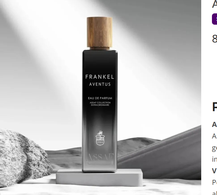 Assaf Frankel Aventus And Silver 200ml- Master Copy