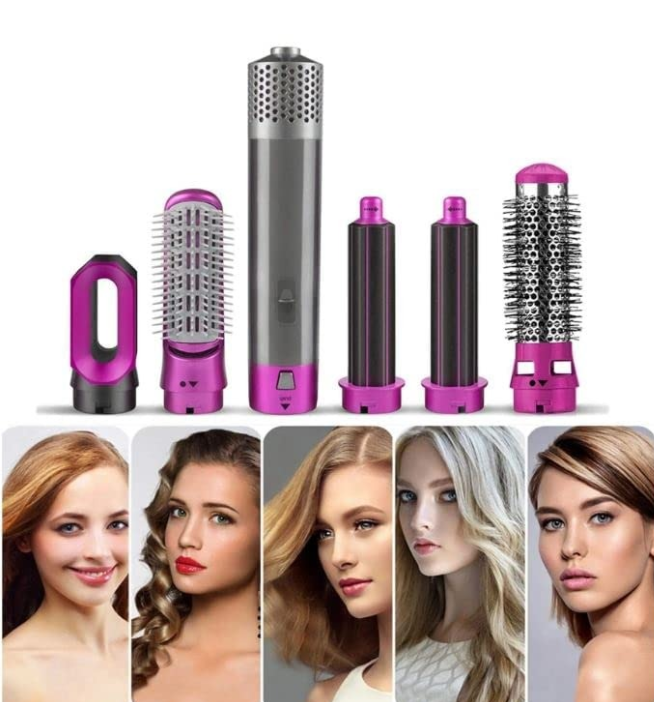 5 In 1 Hot Hair Styling Brush